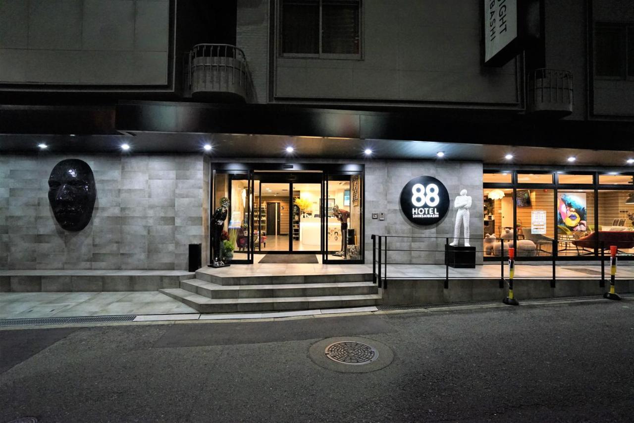Hotel 88 Shinsaibashi Osaka Exterior foto